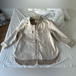 H&M Light Beige Wool-Blend Jacket